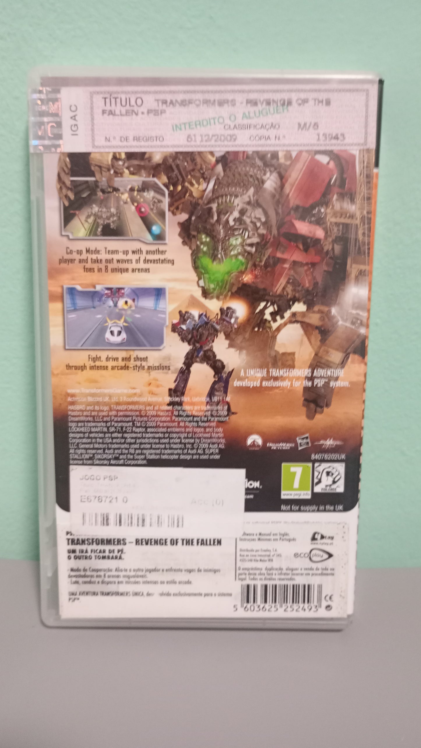 Transformers Revenge Of The Fallen (E)