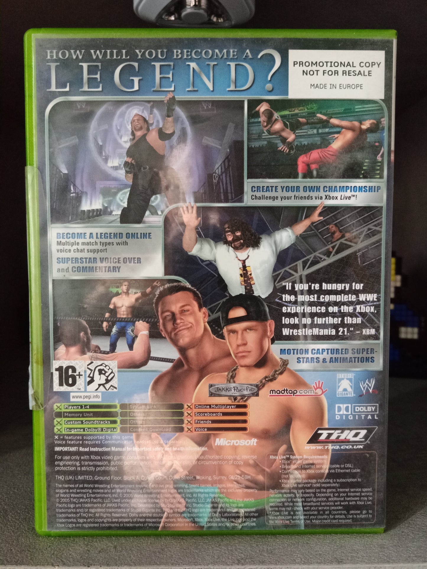 Wrestlemania 21 (promo disc)