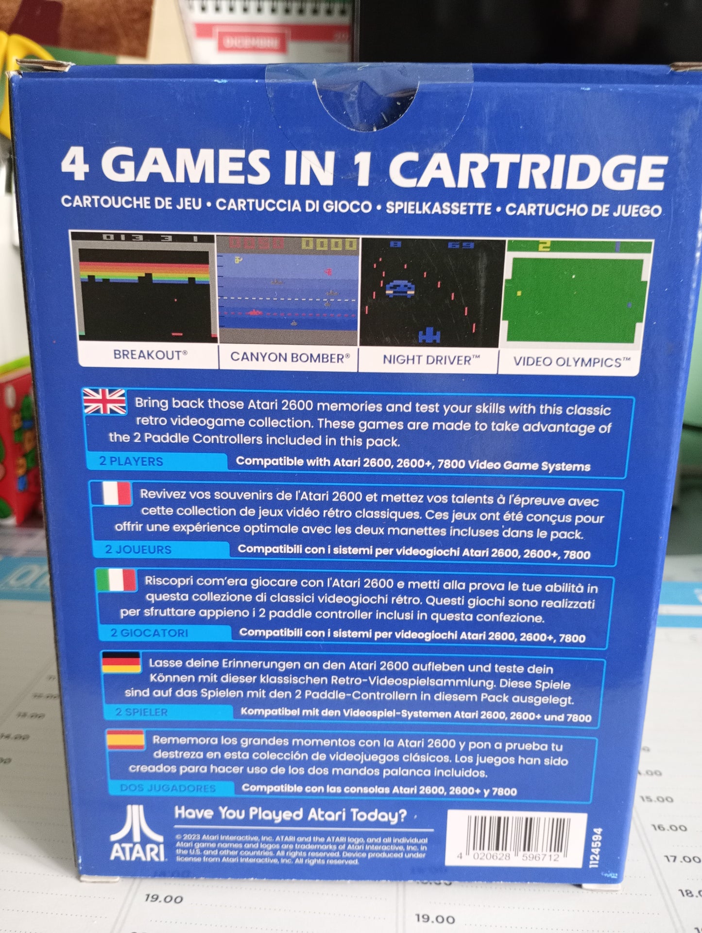 Atari Games 4 in 1