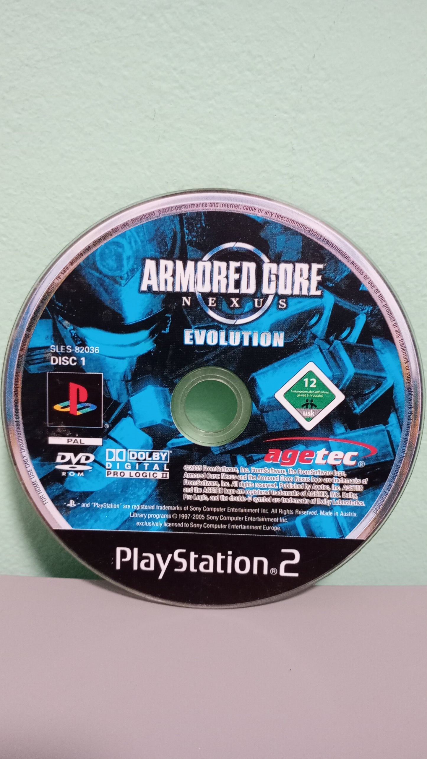 Armored Core Nexus Evolution CD1