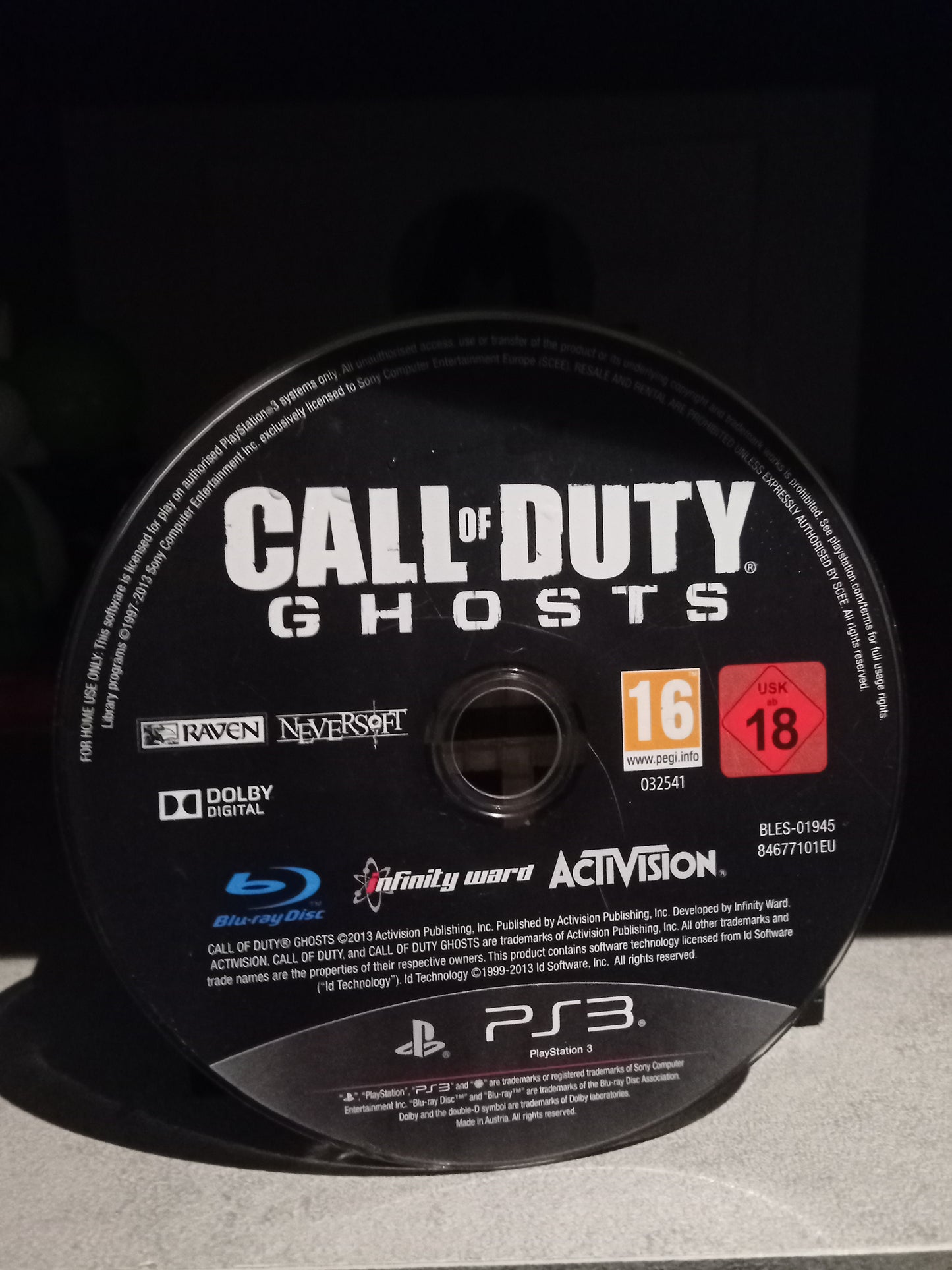 Playstation 3 superslim + Call Of Duty Ghosts