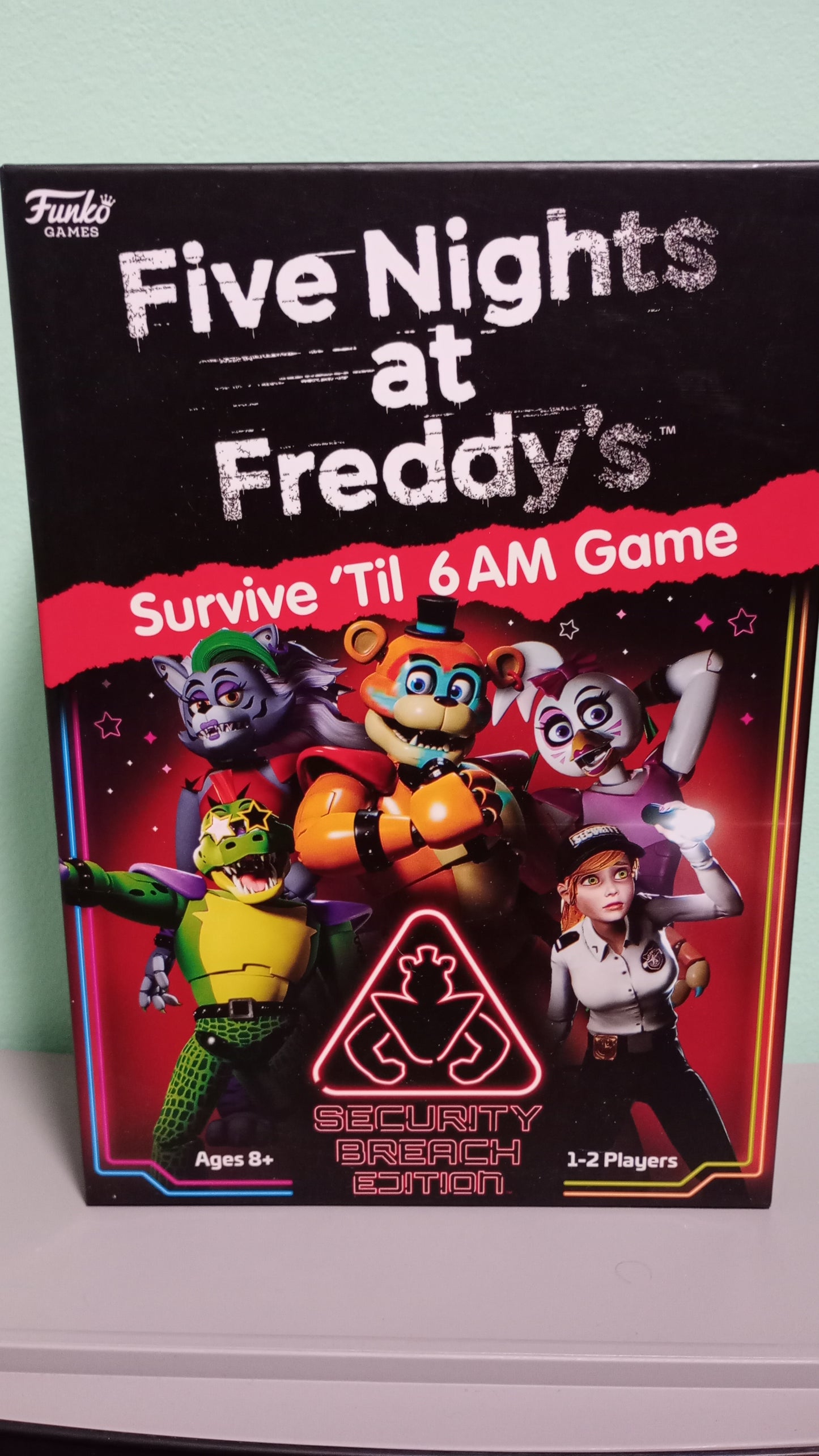 Five Nights At Freddy's Survive 'Til 6AM game (Security Breach Edition)