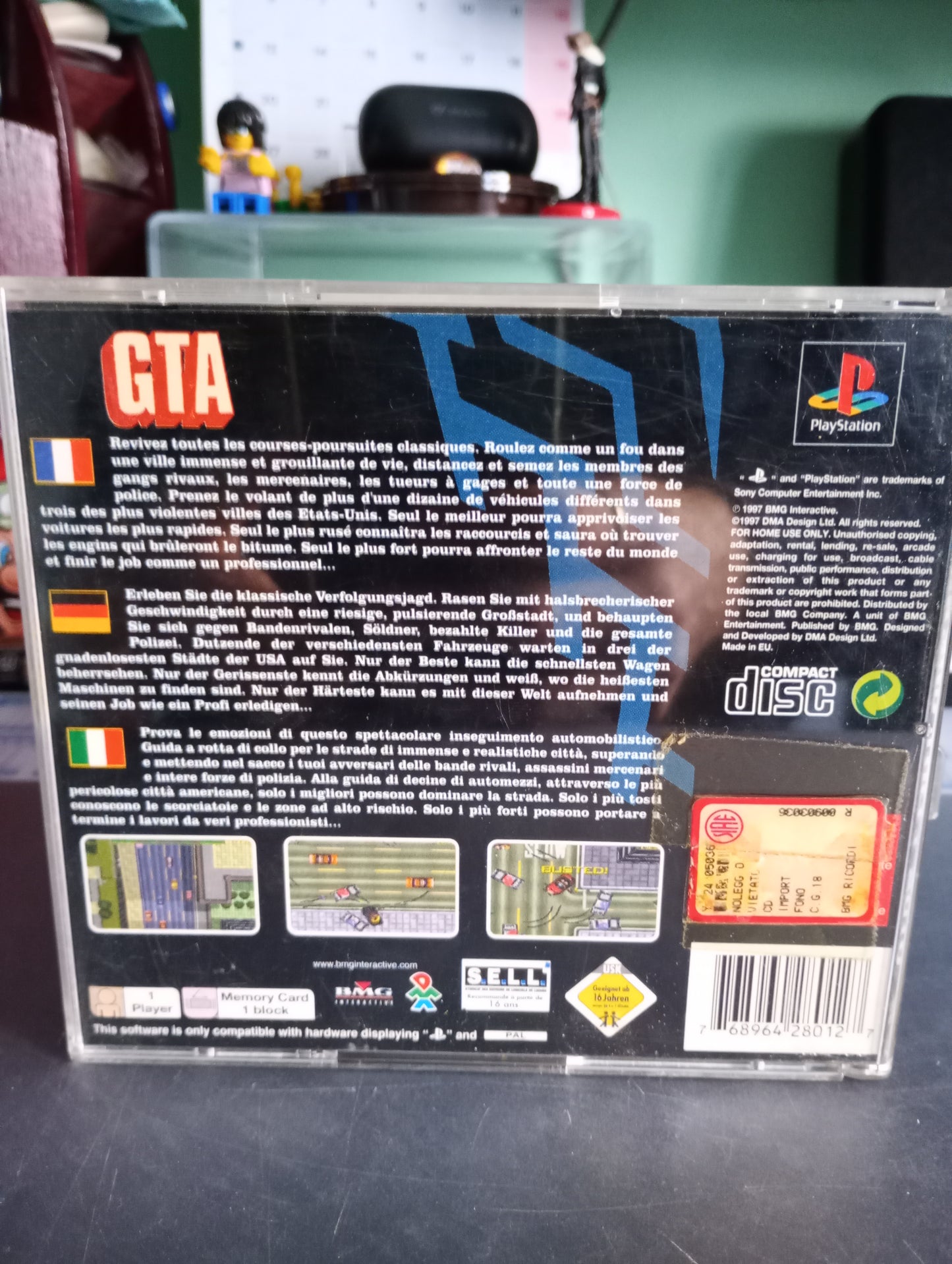 Grand Theft Auto (European version)