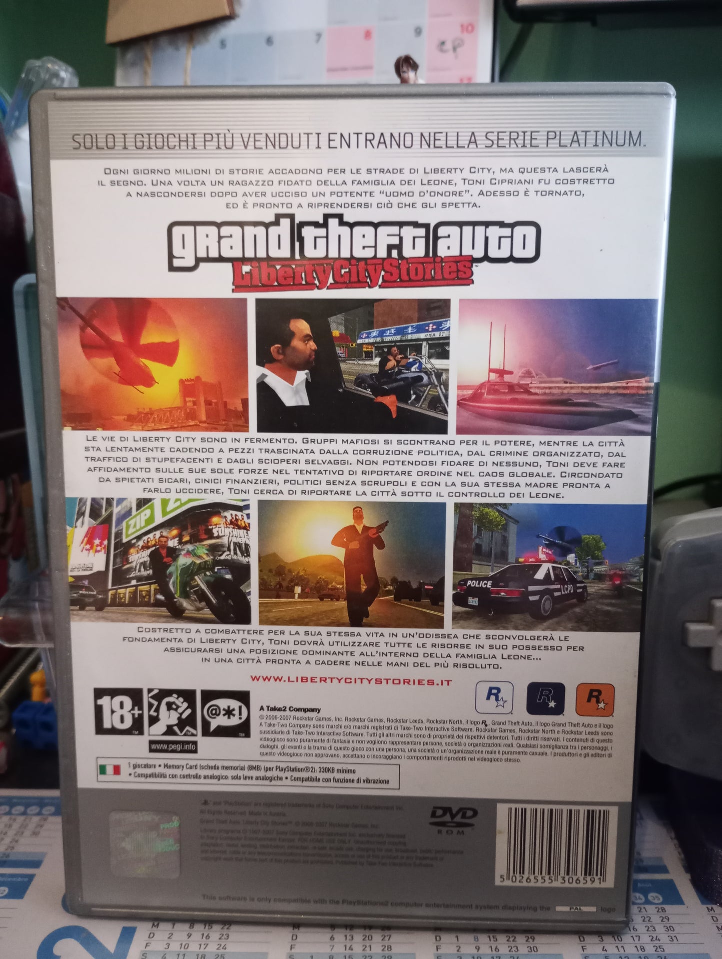 Grand Theft Auto: Liberty City Stories (P)