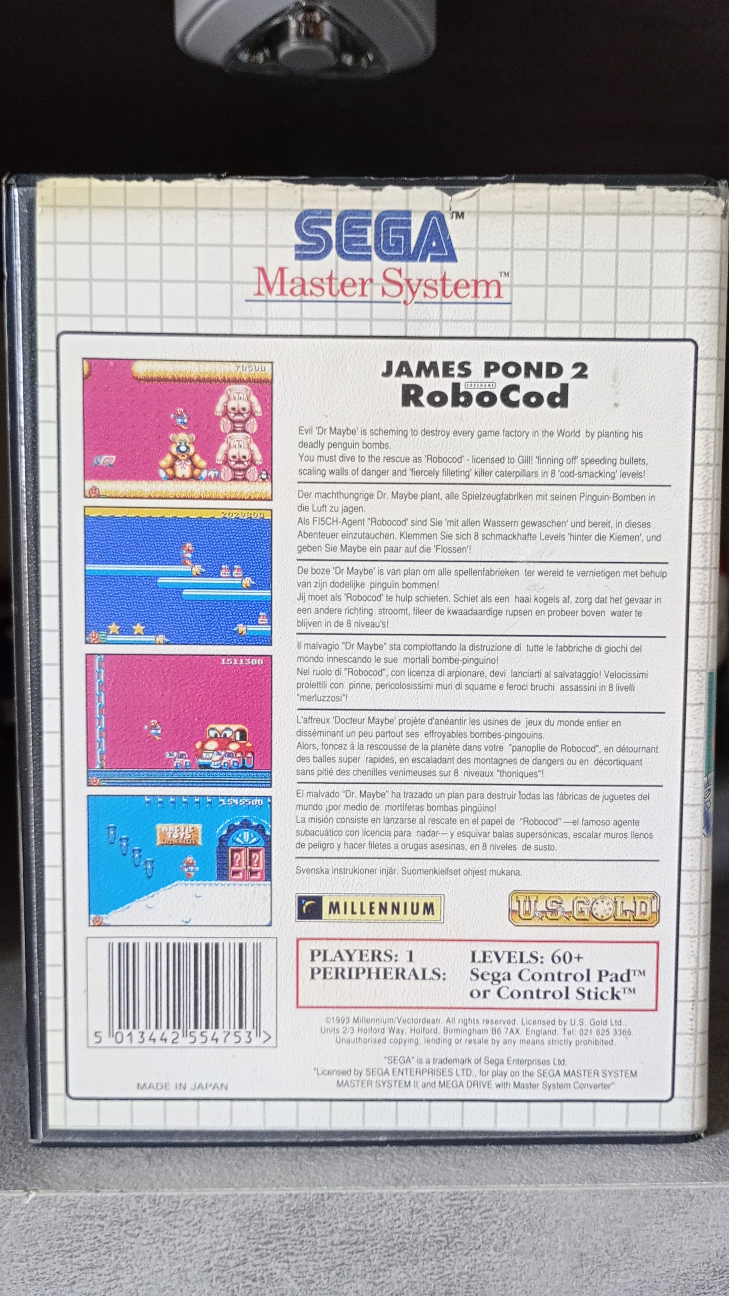 James Pond 2 codename Robocod