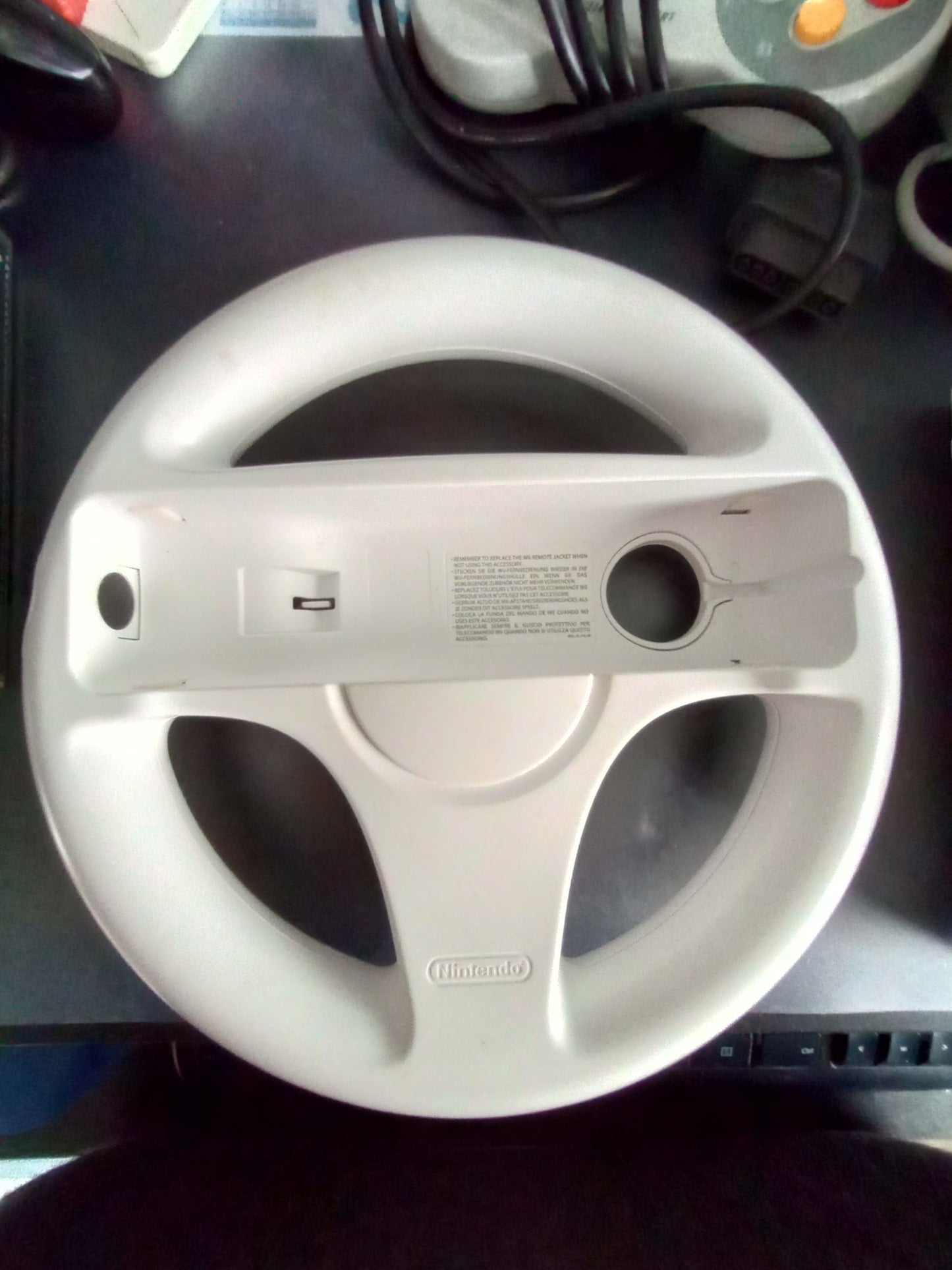 Mario Kart + steering wheel