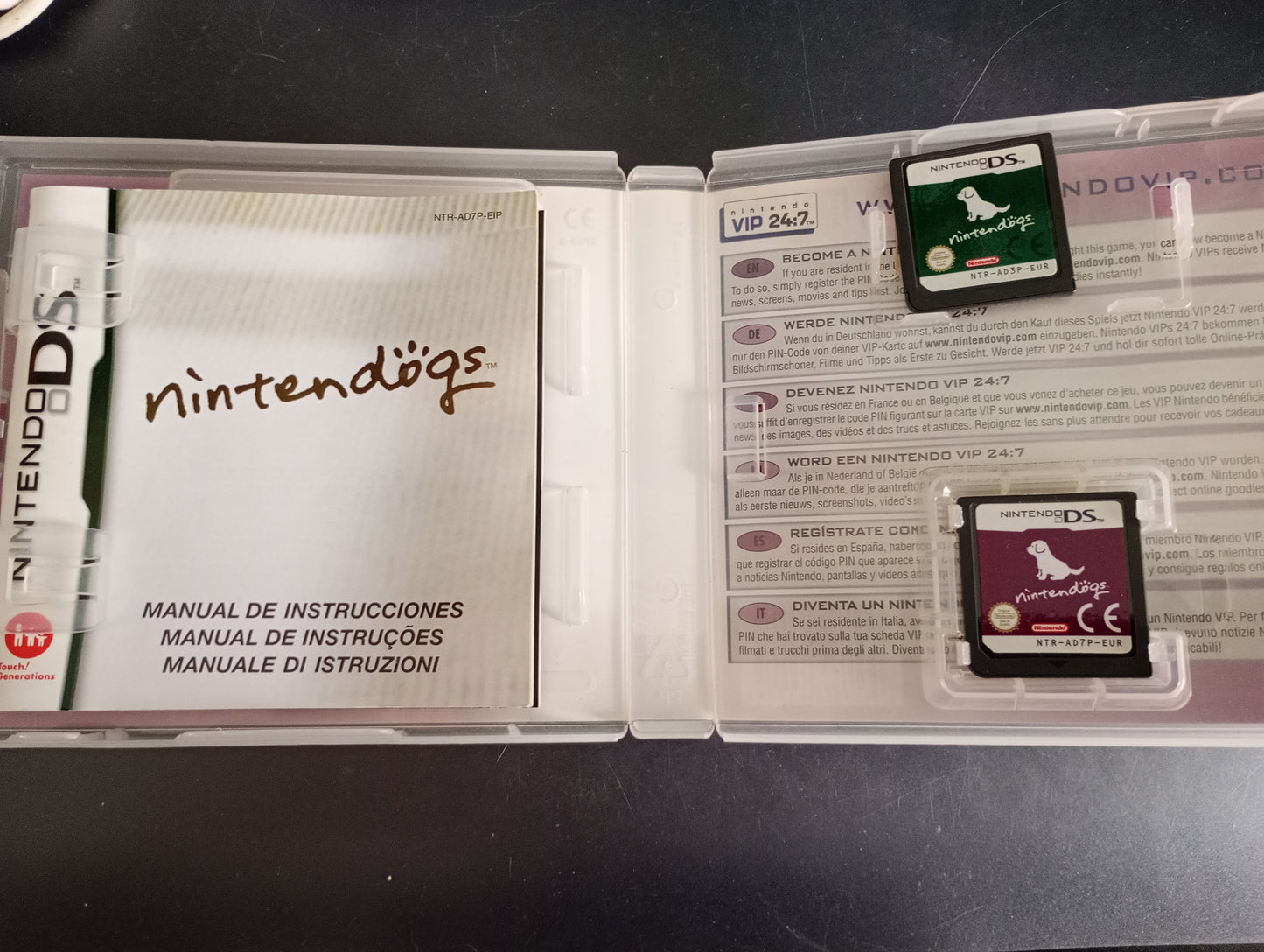 Nintendogs: Dalmatians &amp; Friends and Lab &amp; Friends (card only)
