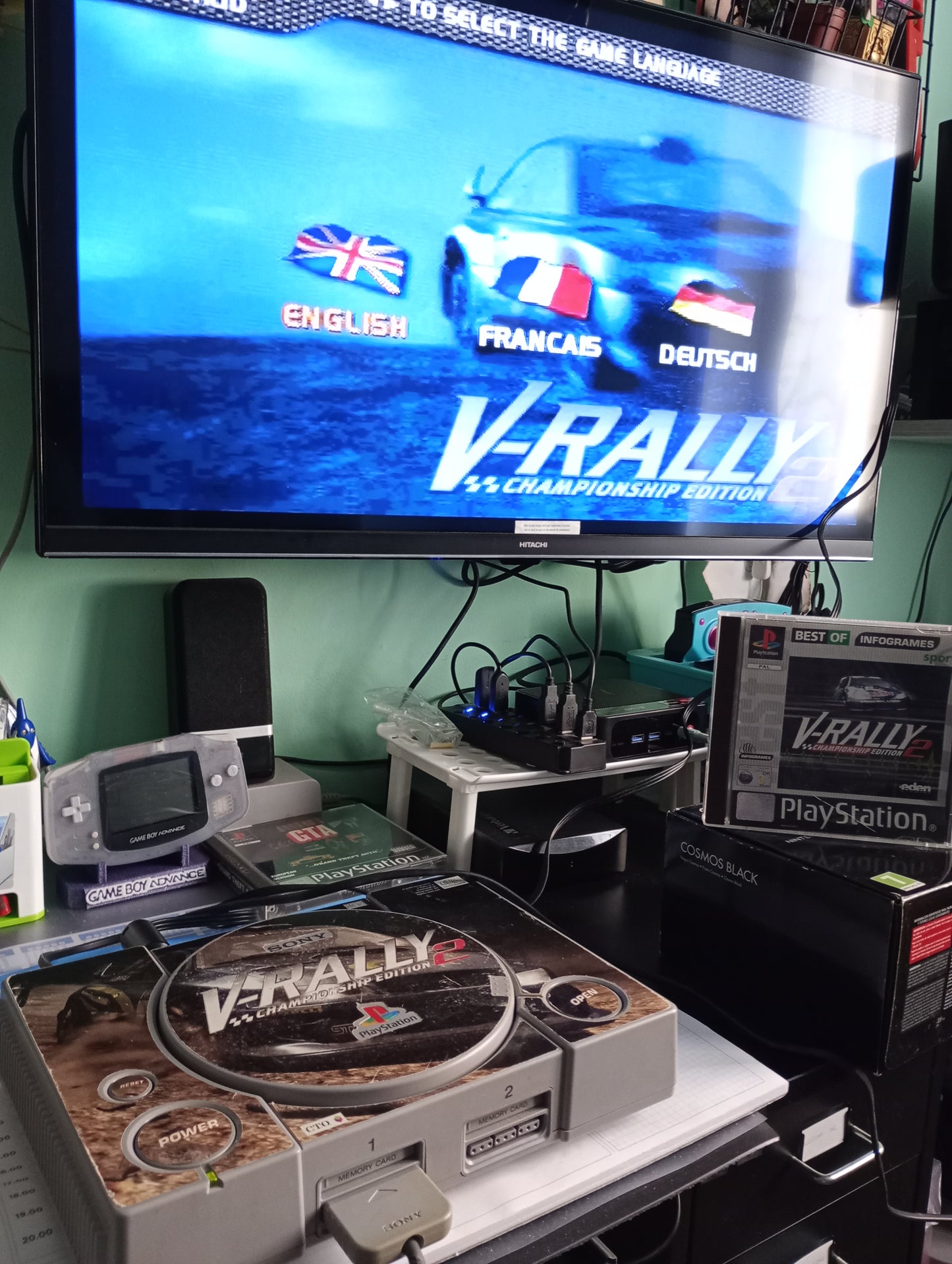 Playstation + V Rally 2