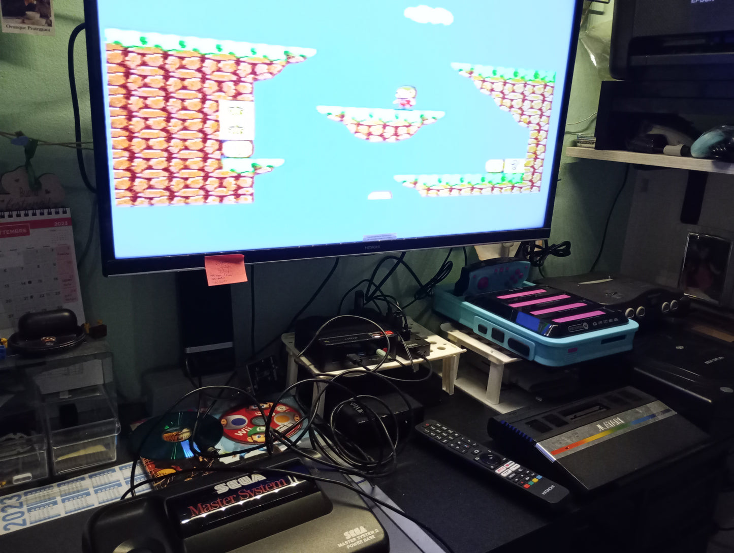 Sega Master System II + Alex Kidd